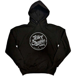 ALICE IN CHAINS CIRCLE EMBLEM HOODIE SWEATSHIRT