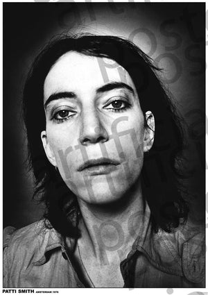 PATTI SMITH AMSTERDAM 1976 POSTER 108