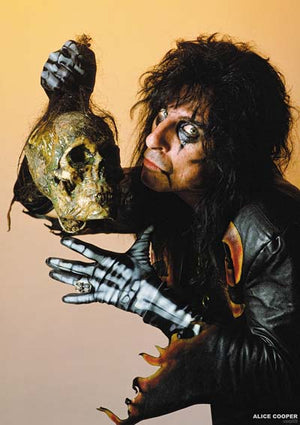 ALICE COOPER 1987 COLOUR POSTER 393