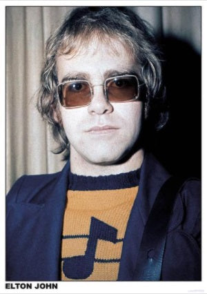 ELTON JOHN LONDON POSTER 249