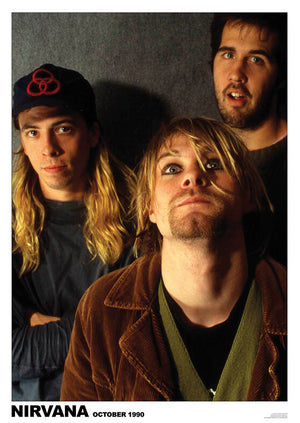 NIRVANA 1990 COLOUR POSTER 127