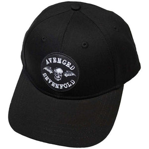 AVENGED SEVENFOLD BASEBALL CAP DEATHBAT CREST