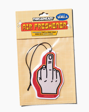 FUCK OFF FINGERS VANILLA AIR FRESHENER