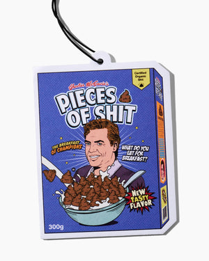 PIECES OF SHIT PEACH AIR FRESHENER SHOOTER MCGAVIN