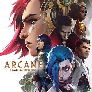 ARCANE LEAGUE OF LEGENDS PRINT (12X12) BOARD/ BAGGED
