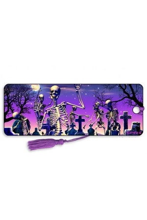 MOONLIGHT BOOGIE SKELETONS 32 MOVING BOOKMARK LENTICULAR