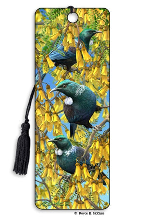 TUI BIRD 3D MOVING BOOKMARK LENTICULAR