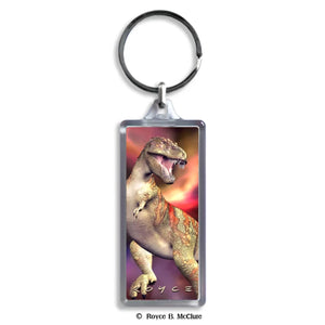 TREX 3D HOLOGRAM KEYRING