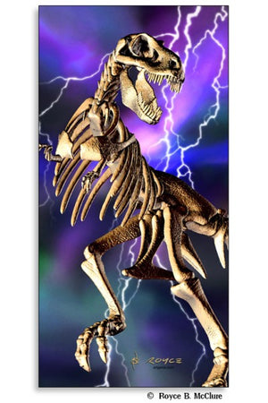 TREX 3D MIDI POSTER 50CMX30CM (18"x 9")