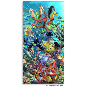 UNDERWATER 3D MIDI POSTER 50CMX30CM (18"x 9")