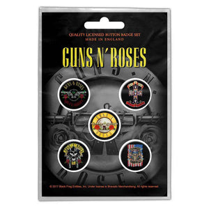 GUNS N ROSES BADGE PACK