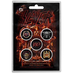 SLAYER BUTTON BADGE PACK