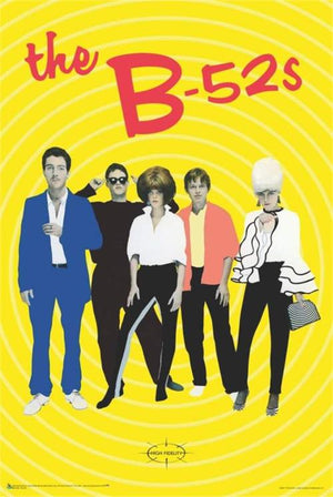 B-52S RETRO POSTER 620  RARE