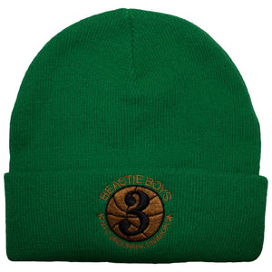 BEASTIE BOYS HAT NYC BROUHAHA GREEN BEANIE
