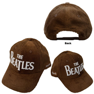 BEATLES BASEBALL CAP CORDUROY BROWN