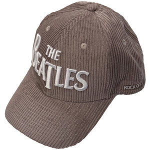 BEATLES BASEBALL CAP CORDUROY GREY