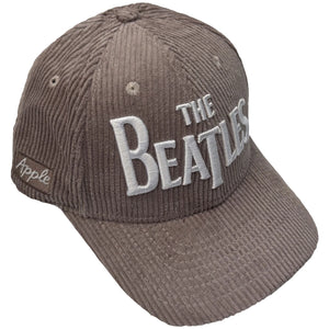 BEATLES BASEBALL CAP CORDUROY GREY