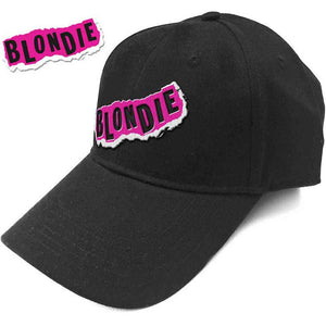 BLONDIE BASEBALL CAP PINK LOGO
