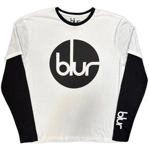 BLUR LAYERED LONGSLEEVED TEE