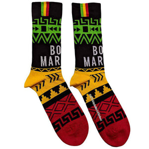 BOB MARLEY SOCKS PRESS PLAY (BLACK) (UK SIZE 4 - 7)