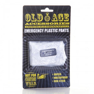 OLD AGE EMERGENCY PLASTIC PANTS PRANK GIFT