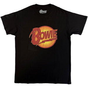 DAVID BOWIE VINTAGE DIAMOND DOGS BLACK TEE
