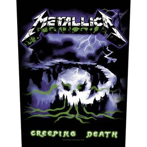 METALLICA BACK PATCH: CREEPING DEATH