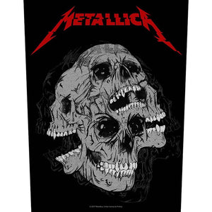 METALLICA BACK PATCH SKULLS