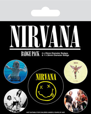 NIRVANA BADGE PACK
