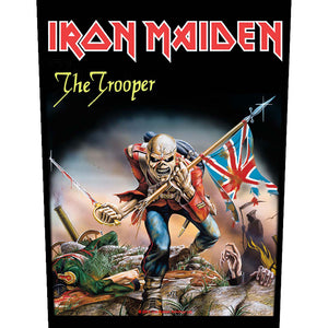 IRON MAIDEN TROOPER BACK PATCH