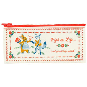 HIGH ON LIFE PENCIL CASE MAKEUP BRUSH CASE