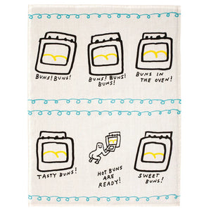 HOT BUNS TEA TOWEL