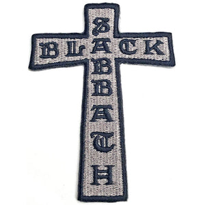 BLACK SABBATH CROSS PATCH