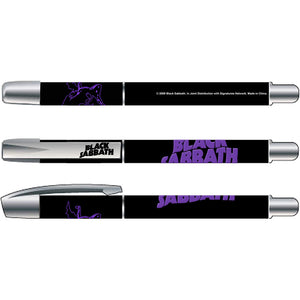 BLACK SABBATH GEL PEN DRAGON AND LOGO