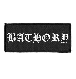 BATHORY LOGO PATCH WOVEN