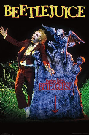 BEETLEJUICE MINI POSTER 28X 44CM BAGGED PRINT