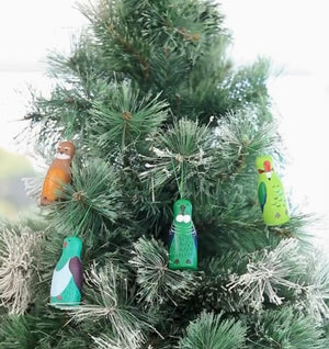 NATIVE BIRD ORNAMENTS BOX CHRISTMAS