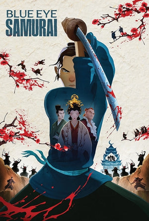 BLUE EYE SAMURAI POSTER MAXI SIZE 587