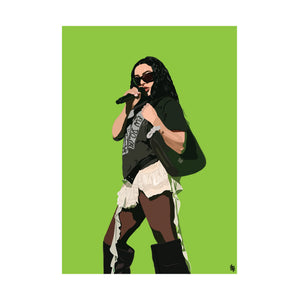 CHARLIE XCX ART PRINT A2 POSTER 94
