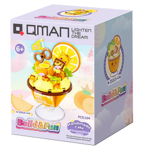 BUILD AND FUN CUTE SWEET SMELLING ORANGE KEEPPLEY HANDMADE CAKE 3D PUZZLE
