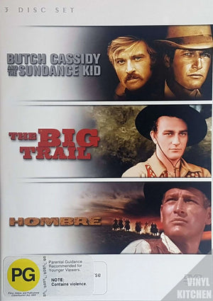 MOVIE WE | BUTCH CASSIDY AND THE SUNDANCE KID / BIG TRAIL / HOMBRE (3DVD)