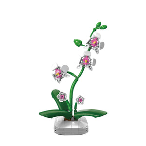 BONSAI ORCHID FLOWER BRICK PUZZLE