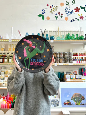 FUCKING DELICIOUS MELAMINE TRAY - STUDIO SOPH