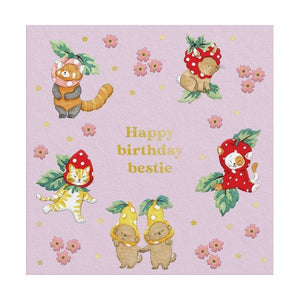 HAPPY BIRTHDAY BESTIE MINI CARD