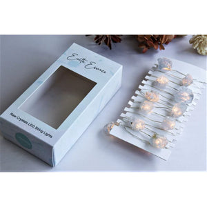 CELESTITE CRYSTAL FAIRY LIGHTS BLUE