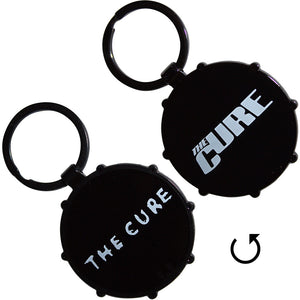 CURE LOGO DRUM KEYRING