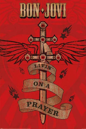 BON JOVI LIVIN ON A PRAYER (POSTER) 373