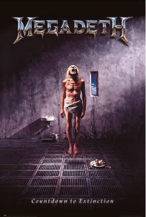 MEGADEATH COUNTDOWN TO EXTINCTION MAXI POSTER 340