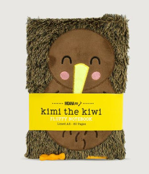 NOVELTY | FLUFFY NOTEBOOK KIMI KIWI