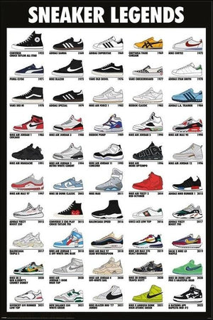 SNEAKER LEGENDS POSTER 687